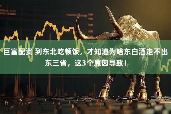 巨富配资 到东北吃顿饭,才知道为啥东白酒走不出东三省,这3个原因导致!